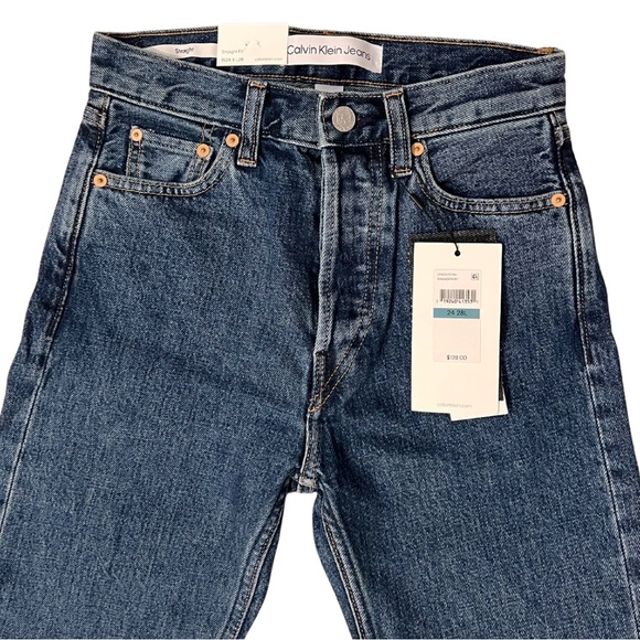 Calvin Klein Straight Fit Jeans - Picture 3 of 4